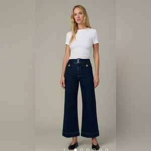 Joe’s Jeans THE ELLIA
HIGH RISE WIDE LEG ANKLE-MAGNETIC-26-BNWT 

$198.00